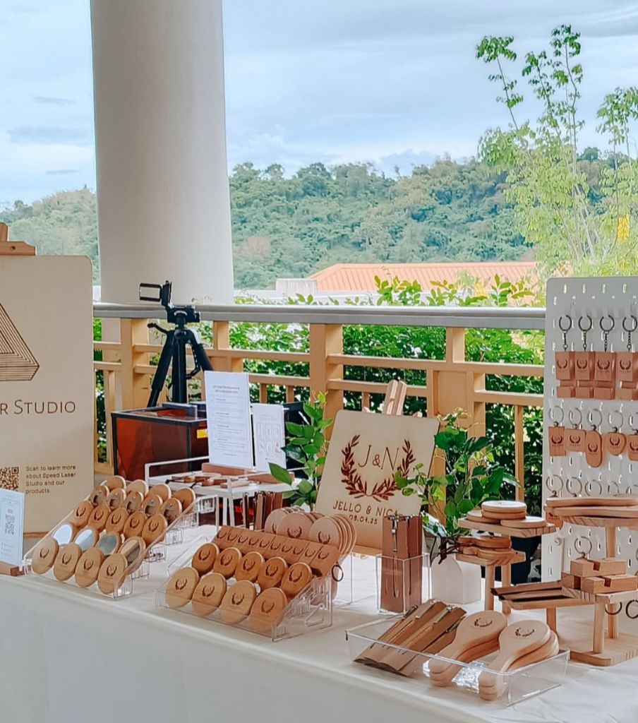 Engraving Booth Setup