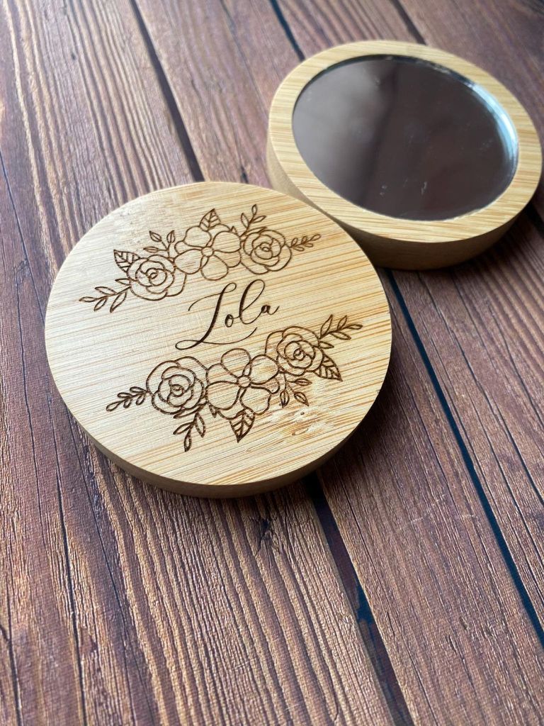 Engraved Compact Mirror