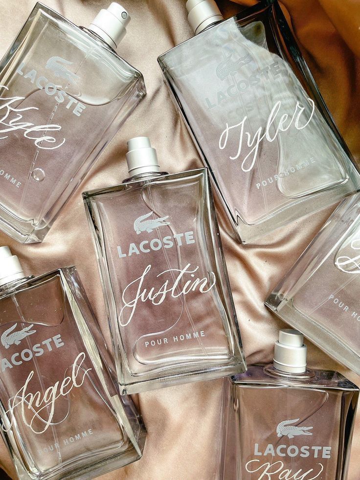 Engraved Perfume Bottles